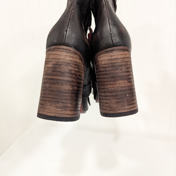 Freebird by Steven NWOT Leather Joust Boot Size 10 - Picture 8 of 13